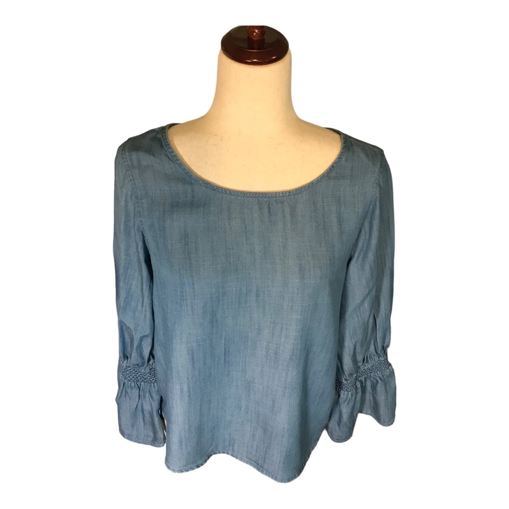 Gap Chambray Blouse